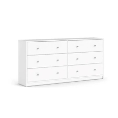 GUIL, Tủ đựng đồ dùng hiện đại 3 tầng 6 ngăn kéo, CAB_149, 143x35x68cm, Nội thất Nhà trên cao
