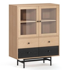 COCO, Tủ lưu trữ, Tủ đựng đồ, CAB_086, 90x40x118cm, Nội thất Nhà trên cao