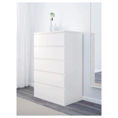MOLY, Tủ lưu trữ 5 tầng 6 ngăn kéo, CAB_186, 80x48x123cm, Nội thất Nhà trên cao