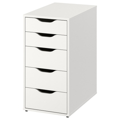 DAISA, Tủ đựng đồ 5 ngăn kéo, CAB_127, 36x58x70cm, Nội thất Nhà trên cao