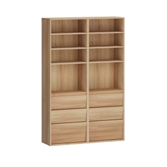 EKIL, Tủ trưng bày, DSH_013, 120x35x185cm, Nội thất Nhà trên cao