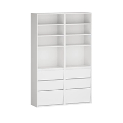 EKIL, Tủ trưng bày, DSH_013, 120x35x185cm, Nội thất Nhà trên cao