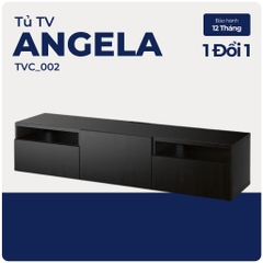 ANGELA, Kệ tivi đa năng 3 ngăn, TVC_002, 180x42x39cm, Nội thất Nhà trên cao