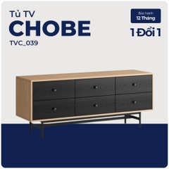 CHOBE, Kệ tivi, kệ để đồ, TVC_039, 140x40x58cm, Nội thất Nhà trên cao