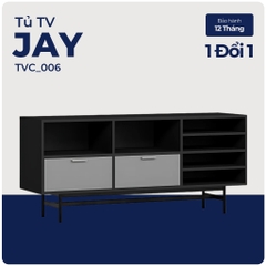 JAY, Kệ tivi, kệ để đồ, TVC_006, 140x40x63cm, Nội thất Nhà trên cao