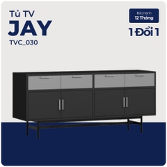 JAY, Kệ tivi, kệ để đồ, TVC_030, 140x40x63cm, Nội thất Nhà trên cao