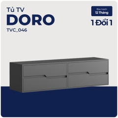 DORO, Kệ tivi, kệ để đồ, TVC_046, 150x40x40cm, Nội thất Nhà trên cao