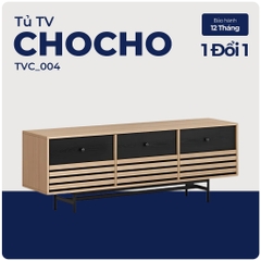CHOCHO, Kệ tivi, kệ để đồ, TVC_004, 140x40x58cm, Nội thất Nhà trên cao