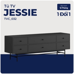 JESSIE, Kệ Tivi đa năng phong cách hiện đại, TVC_032, 160x40x56cm, Nội thất Nhà trên cao