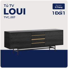 LOUI, Tủ Tivi, TVC_057, 160x40x60cm, Nội thất Nhà trên cao