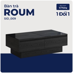 ROUM, Bàn cà phê, Bàn trà sofa phòng khách, SID_009, 120x65x41cm, Nội thất Nhà trên cao