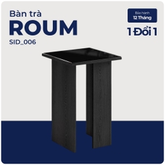 ROUM, SIDetable - Bàn trà phòng khách, SID_006, 40x40x60cm, Nội thất Nhà trên cao