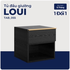 LOUI, Tủ đầu giường, TAB_055, 40x40x40cm, Nội thất Nhà trên cao
