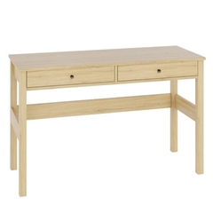 LUMI, Bàn làm việc, bàn học 2 tủ ngăn kéo, DES_017, 120x47x75cm, Nội thất Nhà trên cao