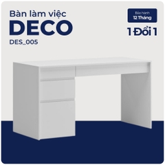 DECO, Bàn làm việc, bàn học, DES_005, 120x60x75cm, Nội thất Nhà trên cao