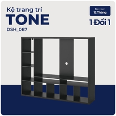 TONE, Kệ tivi kết hợp kệ kệ để đồ, DSH_087, 179x39x144cm, Nội thất Nhà trên cao