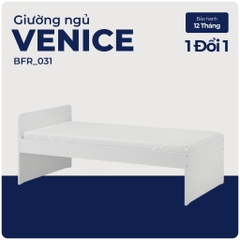 VENICE, Giường ngủ đơn cho trẻ em, BFR_031, 107x203x78cm, Nội thất Nhà trên cao