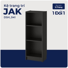 JAK, Kệ sách 3 tầng size nhỏ, DSH_041, 40x28x106cm, Nội thất Nhà trên cao