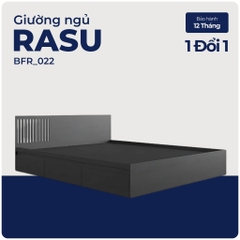 RASU, Giường ngủ 3 hộc tủ kéo, BFR_022, 203x70cm, Nội thất Nhà trên cao
