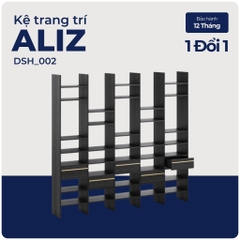 ALIZ, Kệ trưng bày, DSH_002, 212x32x200cm, Nội thất Nhà trên cao