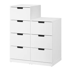BANODAL, Tủ đựng đồ dùng 7 ngăn kéo, CAB_022, 80x47x98cm, Nội thất Nhà trên cao
