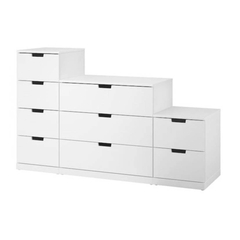 BANODAL, Tủ đựng đồ 9 ngăn kéo, CAB_032, 160x47x98cm, Nội thất Nhà trên cao