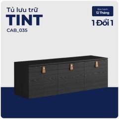 TINT, Tủ đựng đồ 3 ngăn hiện đại sang trọng, CAB_035, 120x35x40cm, Nội thất Nhà trên cao