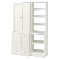 BOHO, COMBO Kệ kệ để đồ kết hợp tủ kệ để đồ đồ dùng, CAB_063, 142x47x212cm, Nội thất Nhà trên cao