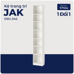 JAK, Kệ sách 7 tầng,, DSH_042, 40x28x234cm, Nội thất Nhà trên cao