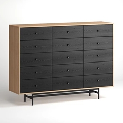CHOBE, Tủ lưu trữ, tủ trưng bày, CAB_101, 160x40x118cm, Nội thất Nhà trên cao