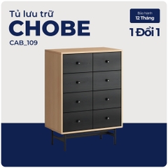 CHOBE, Tủ lưu trữ, tủ trưng bày, CAB_109, 70x40x98cm, Nội thất Nhà trên cao