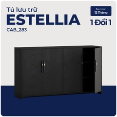 ESTELLIA, Tủ lưu trữ, CAB_283, 160x40x90cm, Nội thất Nhà trên cao