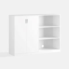 GAL, Kệ tủ kệ để đồ đồ dùng 3 tầng, CAB_134, 160x45x120cm, Nội thất Nhà trên cao