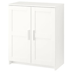 KAYLE, Kệ đựng đồ 3 tầng có cửa, CAB_358, 78x41x95cm, Nội thất Nhà trên cao