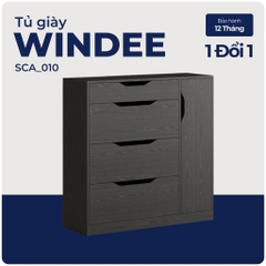 WINDEE, Kệ giày, kệ để đồ, SCA_010, 110x37x110cm, Nội thất Nhà trên cao