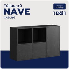 NAVE, Tủ trưng bày phòng khách, CAB_192, 114x35x70cm, Nội thất Nhà trên cao