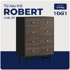 ROBERT, Kệ đựng đồ, kệ để đồ, CAB_311, 70x40x98cm, Nội thất Nhà trên cao