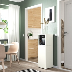 NIOSK, Tủ lưu trữ 3 tầng 1 cánh, CAB_214, 35x35x107cm, Nội thất Nhà trên cao