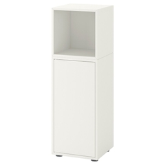 NIOSK, Tủ lưu trữ 3 tầng 1 cánh, CAB_214, 35x35x107cm, Nội thất Nhà trên cao
