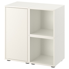 NIOSK, Kệ tủ kệ để đồ đa năng 4 hộc, CAB_211, 70x25x72cm, Nội thất Nhà trên cao
