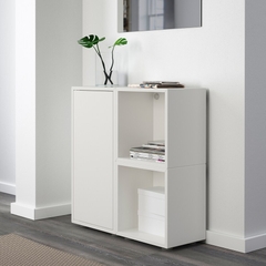 NIOSK, Kệ tủ kệ để đồ đa năng 4 hộc, CAB_211, 70x25x72cm, Nội thất Nhà trên cao
