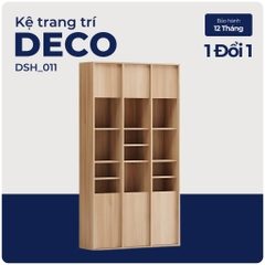 DECO, Kệ sách, kệ để đồ, DSH_011, 97x30x180cm, Nội thất Nhà trên cao