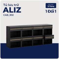 ALIZ, Tủ, kệ lưu trữ, CAB_302, 176x40x75cm, Nội thất Nhà trên cao