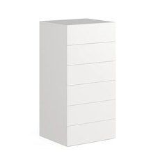 NOA, Tủ đựng đồ lưu trữ 6 ngăn kéo size lớn, CAB_219, 80x48x108cm, Nội thất Nhà trên cao