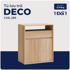 DECO, Tủ đựng đồ, tủ lưu trữ, CAB_289, 70x40x84cm, Nội thất Nhà trên cao