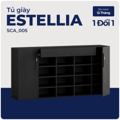 ESTELLIA, Tủ, kệ giày, SCA_005, 150x32x75cm, Nội thất Nhà trên cao