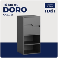 DORO, Kệ giày , kệ để đồ, CAB_361, 40x36x80cm, Nội thất Nhà trên cao