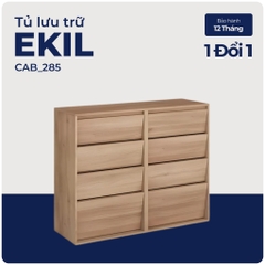 EKIL, Tủ lưu trữ, CAB_285, 120x40x96cm, Nội thất Nhà trên cao