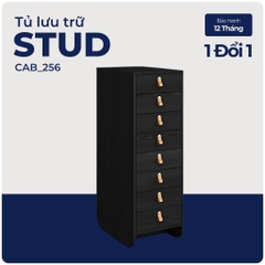 STUD, Tủ lưu trữ - Tủ đựng hồ sơ, CAB_256, 40x59x120cm, Nội thất Nhà trên cao