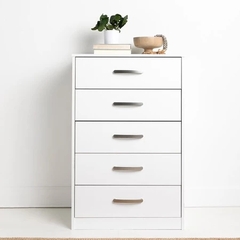 TICK, Tủ lưu trữ đồ dùng hiện đại 5 ngăn, CAB_263, 68x40x105cm, Nội thất Nhà trên cao